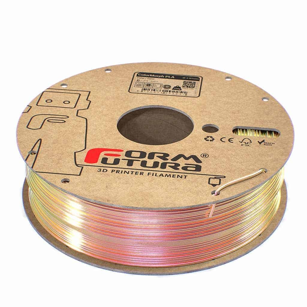 Filament FormFutura High Gloss PLA - ColorMorph Yellow&Pink (galben si roz) 750g