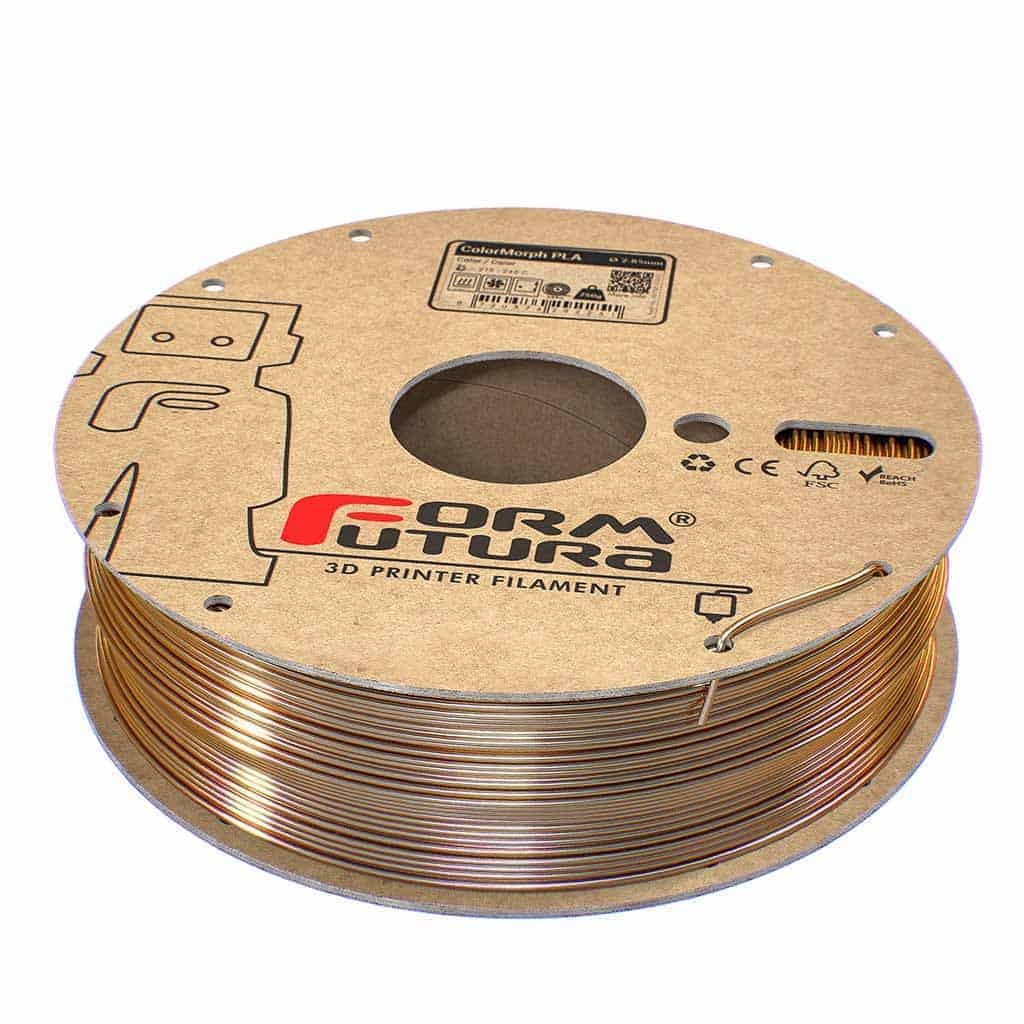 Filament FormFutura High Gloss PLA - ColorMorph Gold&Silver (auriu si argintiu) 750g