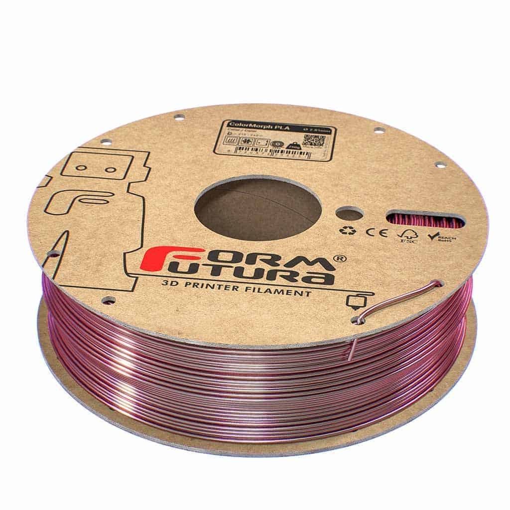 Filament FormFutura High Gloss PLA - ColorMorph Magenta&Silver (magenta si argintiu) 750g