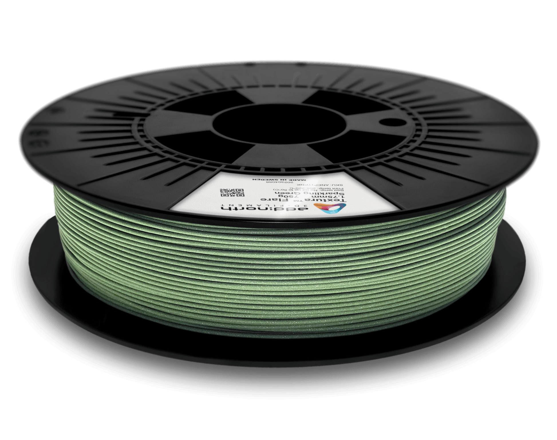 Filament add: north Textura Flare Sparkling Green (verde) 750g
