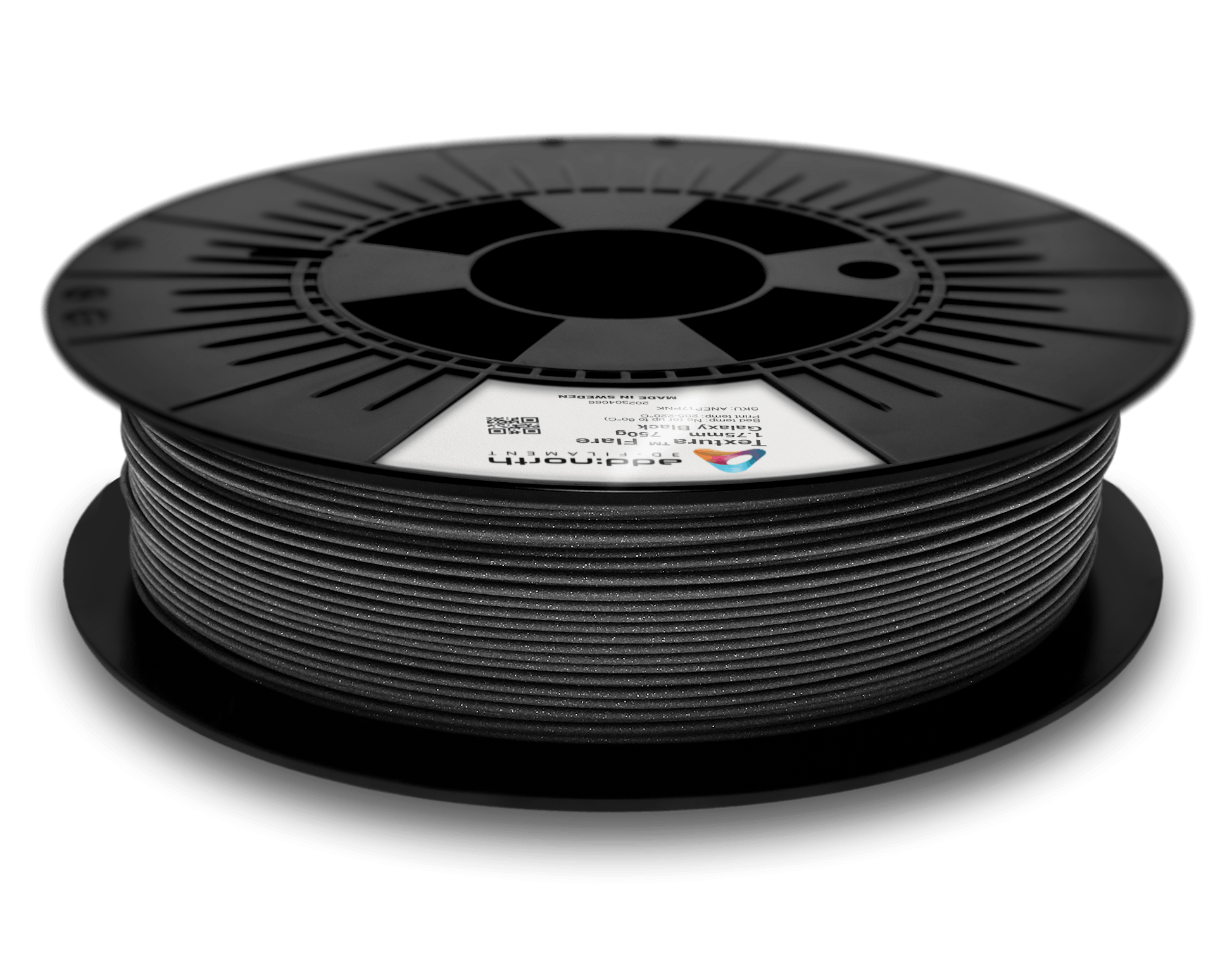 Filament add: north Textura Flare Galaxy Black (negru) 750g