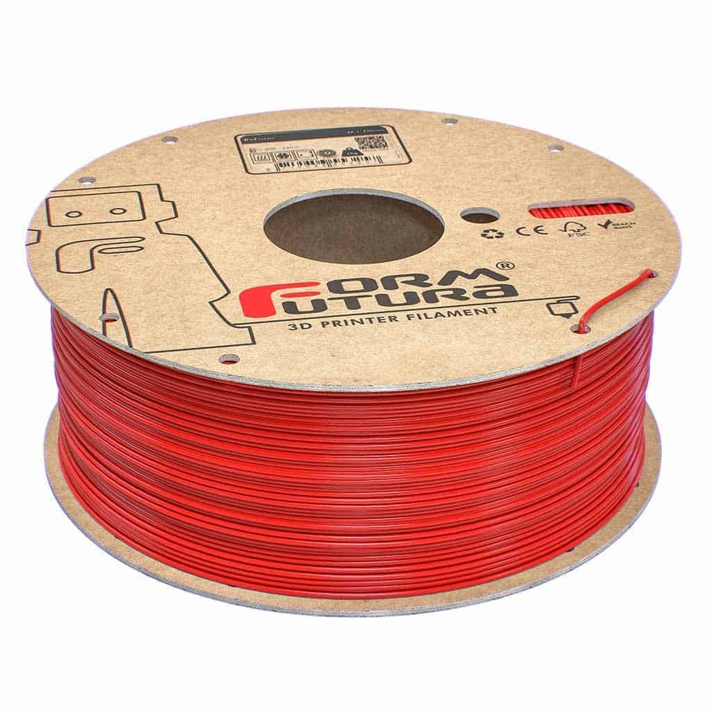 Filament 1.75mm FormFutura ReForm rPET Red (rosu) 1kg