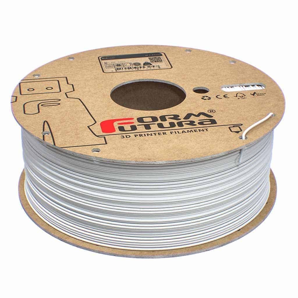 Filament 1.75mm FormFutura ReForm rPLA White (alb) 1kg