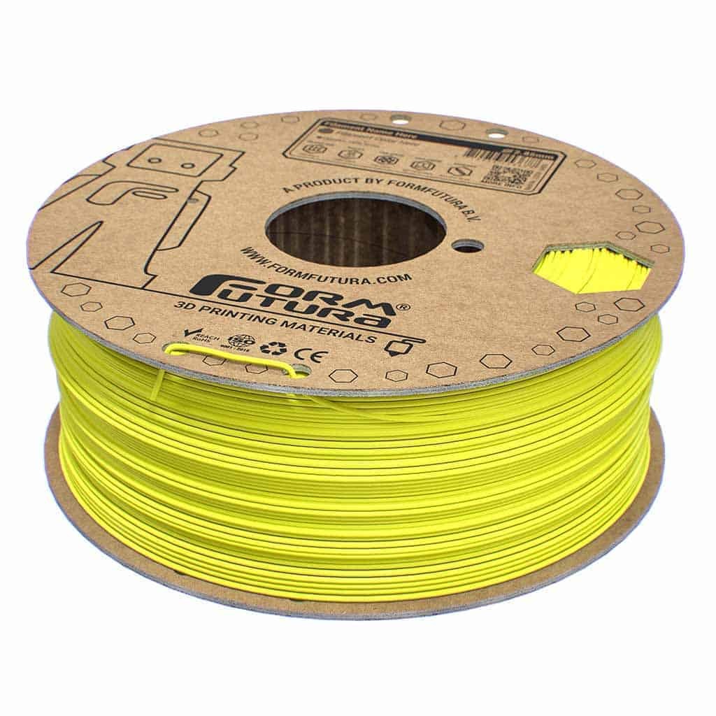 Filament 1.75 mm FormFutura EasyFil ePLA Luminous Yellow (galben luminos) 1kg