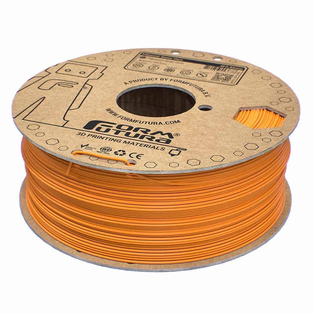 Filament 1.75mm FormFutura EasyFil ePLA Luminous Bright Orange (portocaliu deschis) 1kg