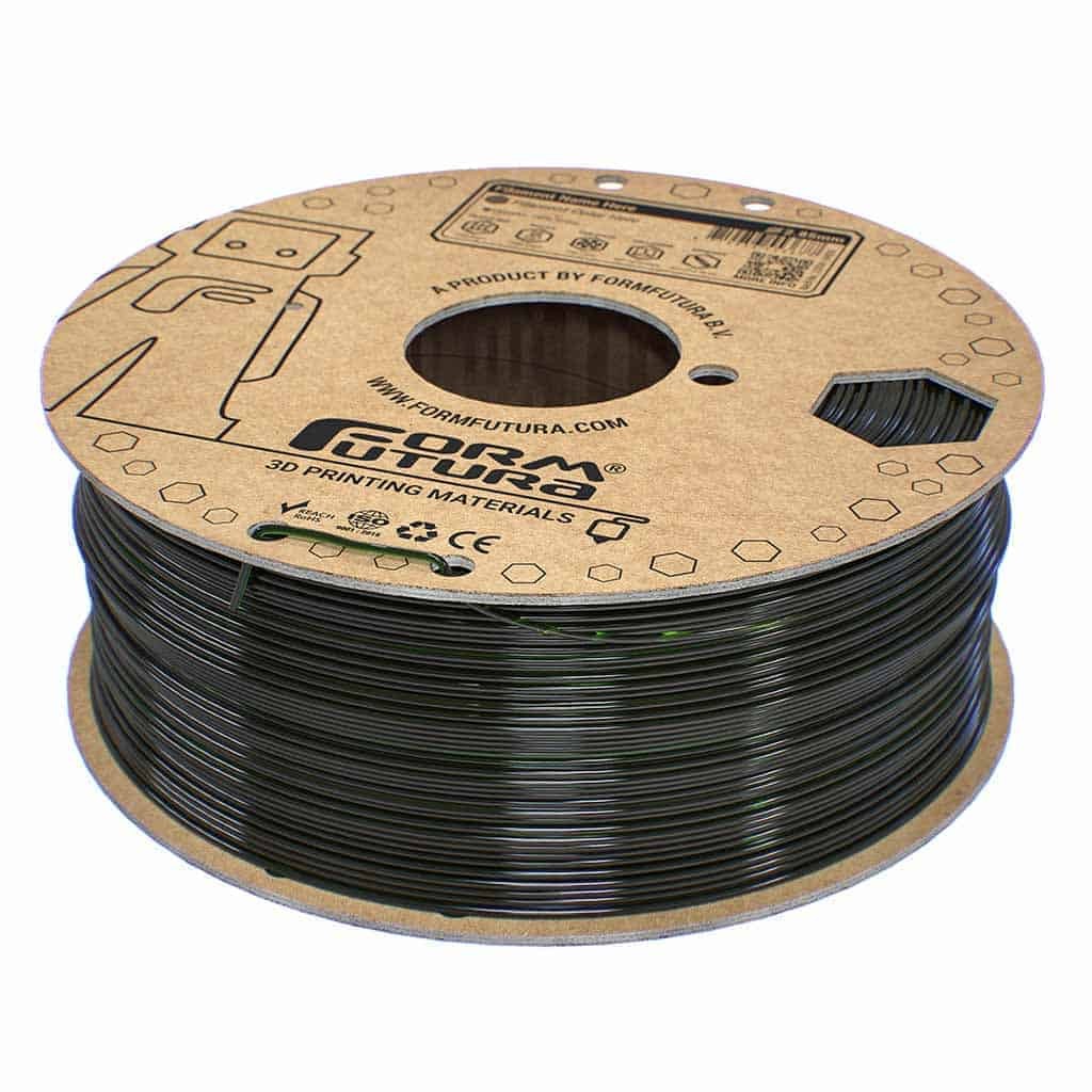 Filament 1.75mm FormFutura EasyFil ePETG Bottle Green (verde inchis transparent) 1kg