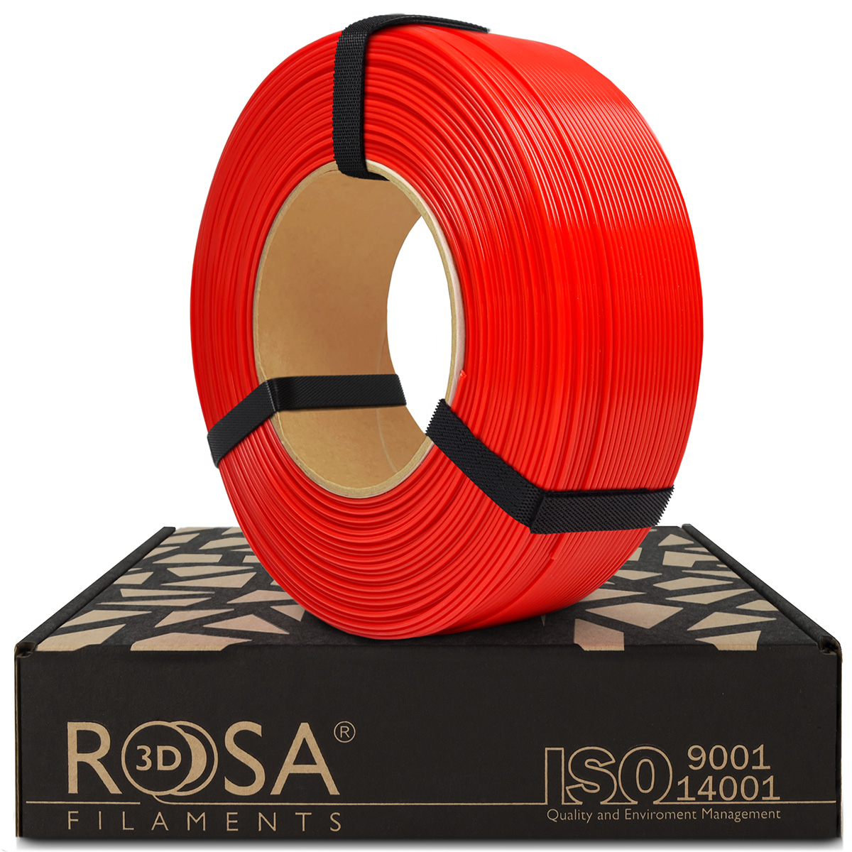 Filament 1.75 mm Rosa 3D ReFill PLA Starter Red (rosu) 1kg