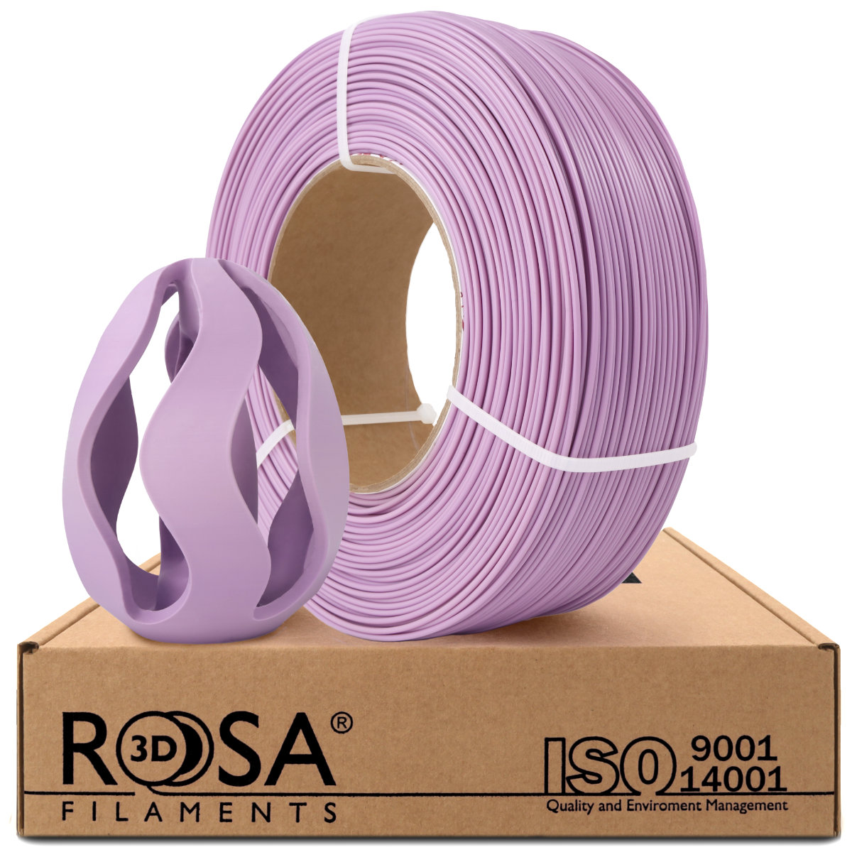 Filament 1.75 mm Rosa 3D ReFill PLA Pastel Lavender (violet deschis) 1kg