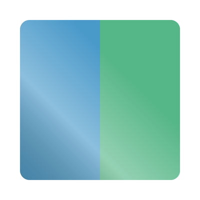 Filament 1.75 mm Polymaker Panchroma PLA Dual Silk Caribbean Sea Blue-Green (albastru-verde) 1kg
