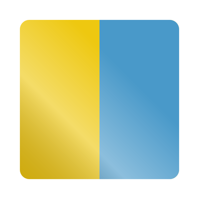 Filament 1.75 mm Polymaker Panchroma PLA Dual Silk Chameleon Yellow-Blue (galben-albastru) 1kg