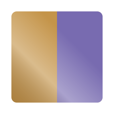 Filament 1.75 mm Polymaker Panchroma PLA Dual Silk Sovereign Gold-Purple (auriu-violet) 1kg