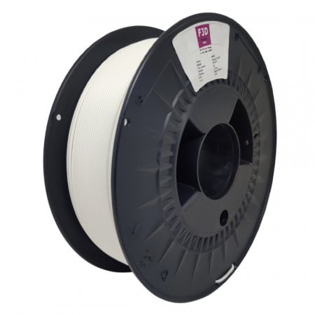 Filament 1.75mm F3D Premium PLA-HD White (Alb) 1kg