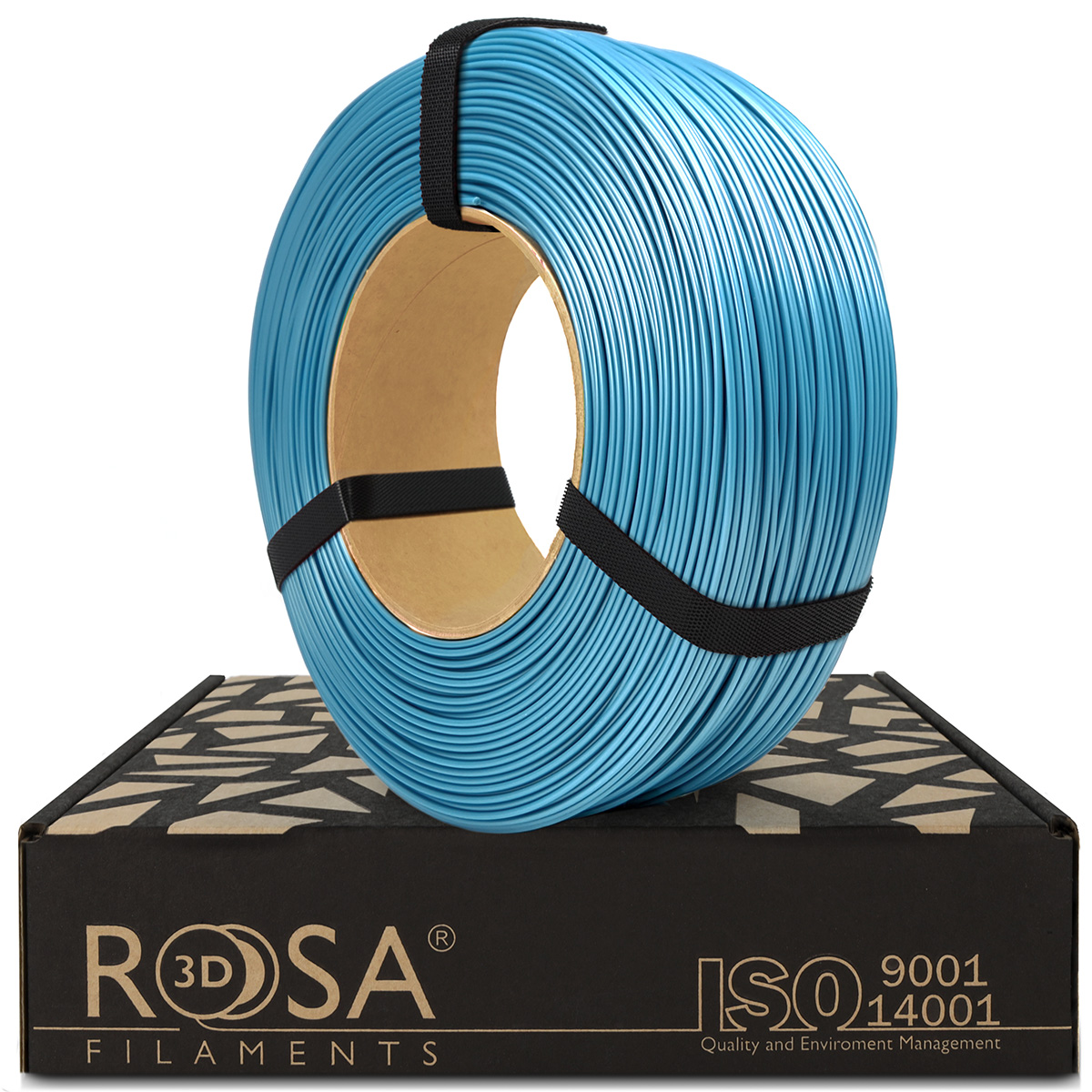 Filament 1.75 mm Rosa 3D ReFill PLA Starter Blue Pearl (albastru) 1kg