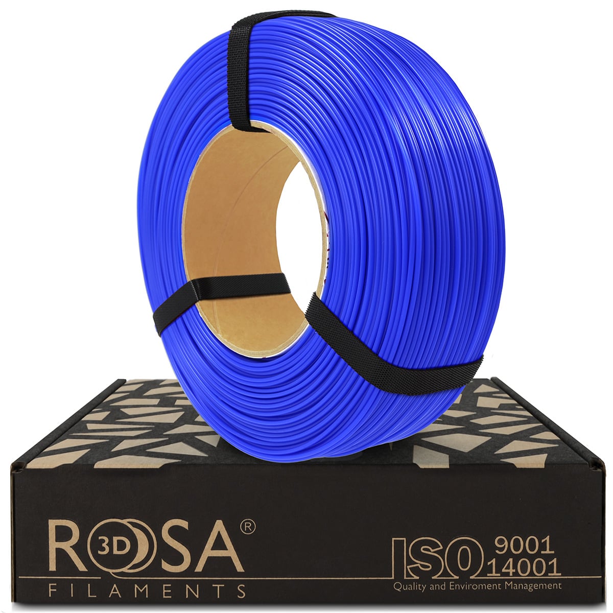 Filament 1.75 mm Rosa 3D ReFill PLA Starter Dark Blue (albastru inchis) 1kg