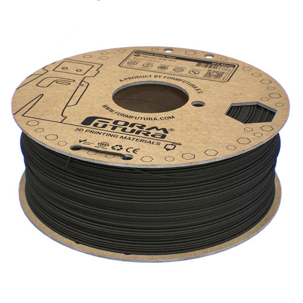 Filament 1.75mm FormFutura EasyFil ePLA Matt Black (negru mat) 1kg