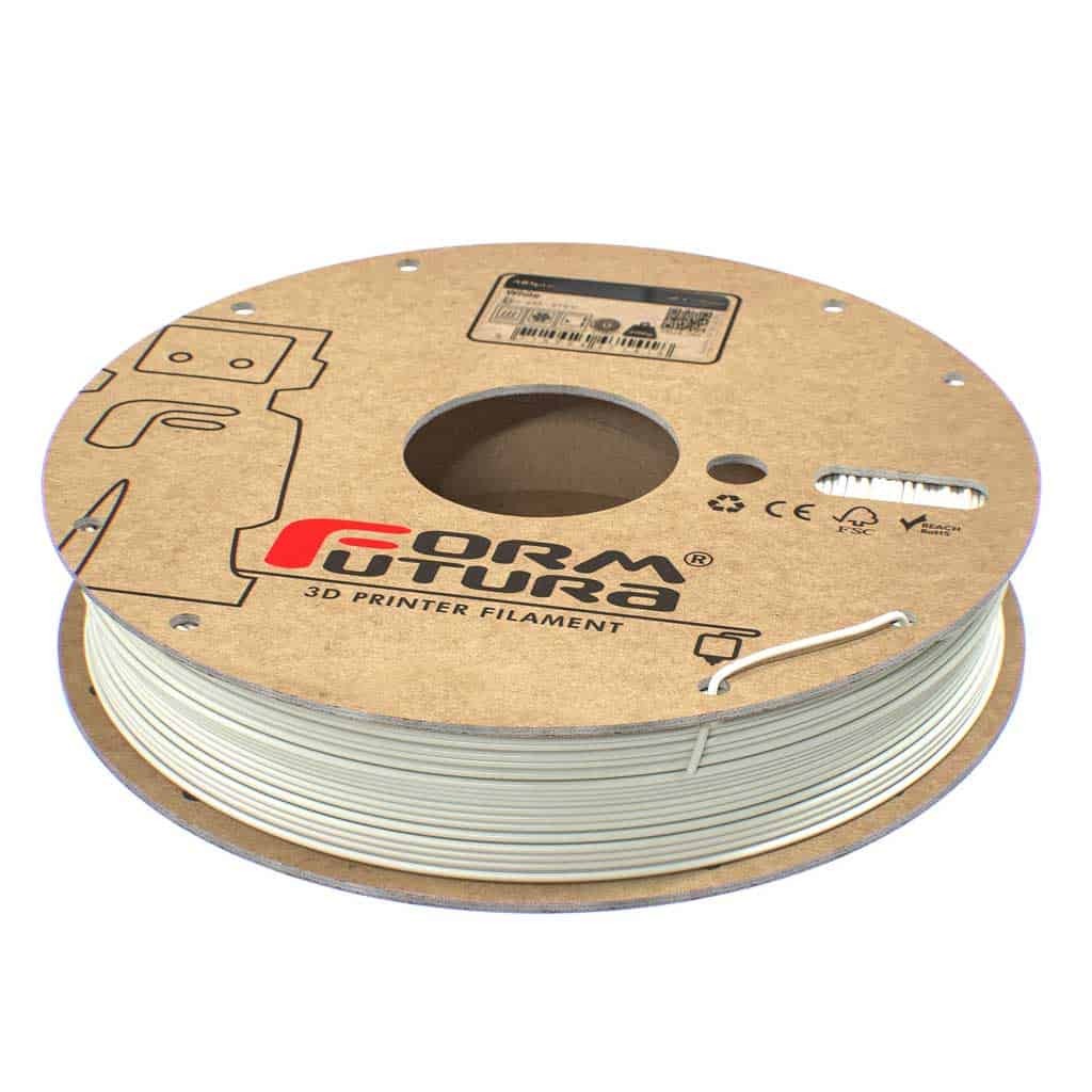 Filament FormFutura ABSpro - Flame Retardant White (inhibitor de flacara) 500g