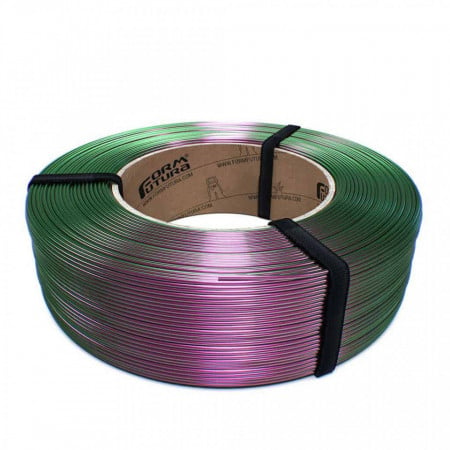 Rezerva de filament 1.75 mm FormFutura Refill High Gloss PLA - ColorMorph Green&Magenta (verde si magenta) 750g