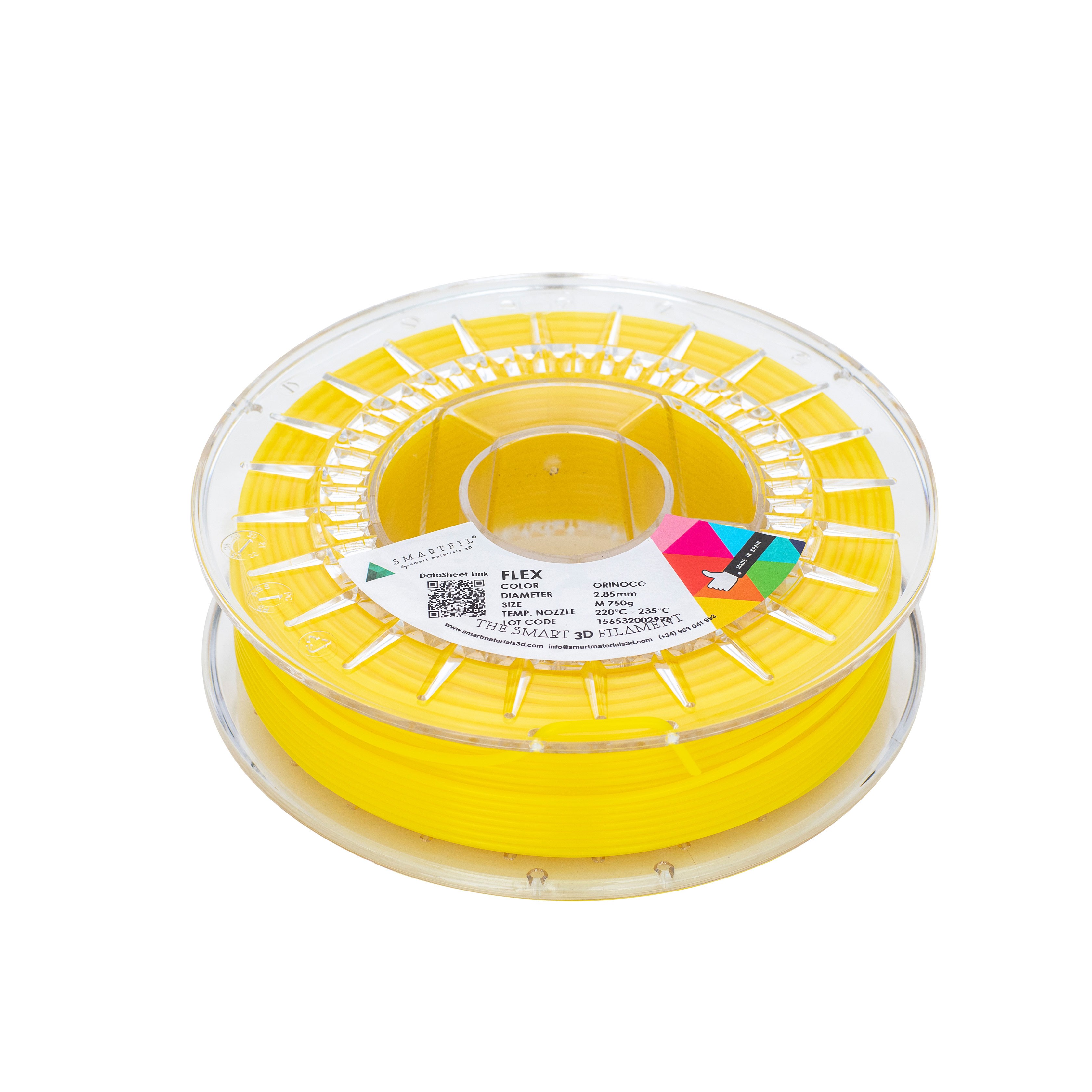 Filament SmartFil Flex - TPU 93A - Orinoco (galben) 750g