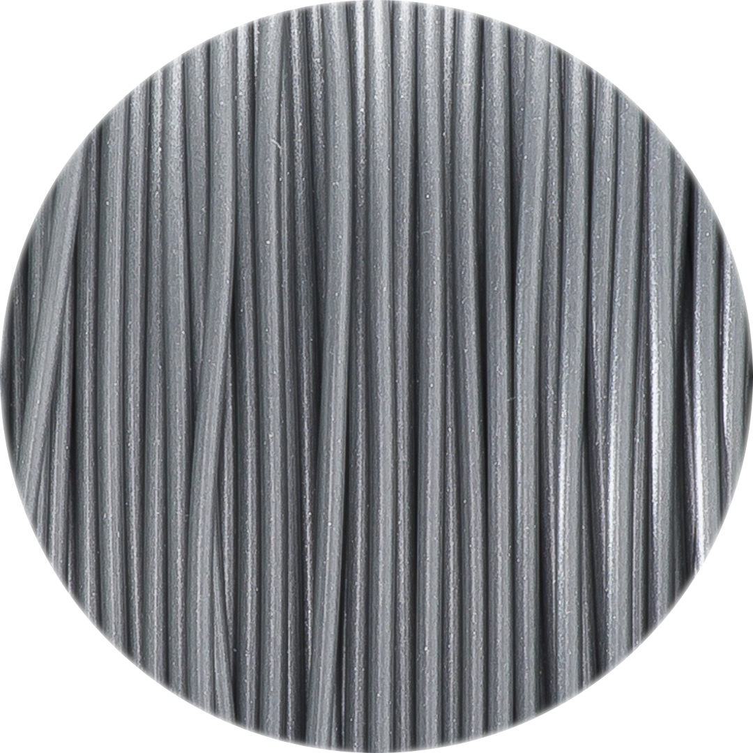 Filament 1.75 mm Fiberlogy Nylon PA12 Inox (argintiu) 750g