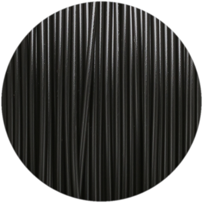 Filament 1.75 mm Fiberlogy FiberSmooth Black (negru) 500g