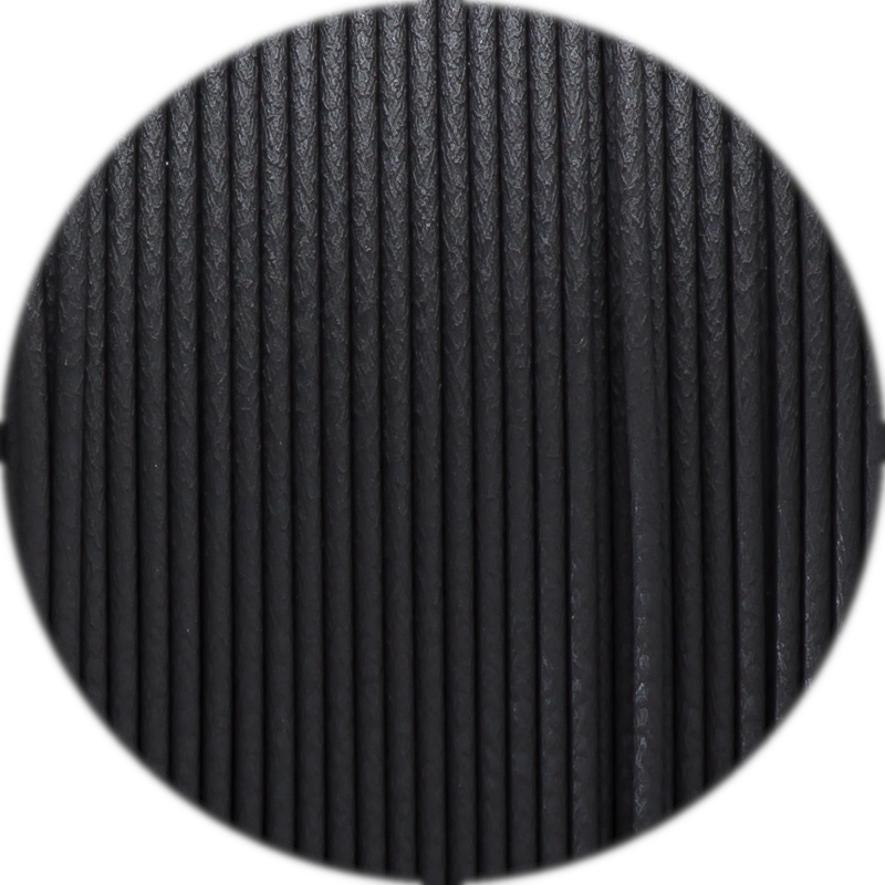Filament 1.75 mm Fiberlogy MattFlex 40D Black (negru) 850g