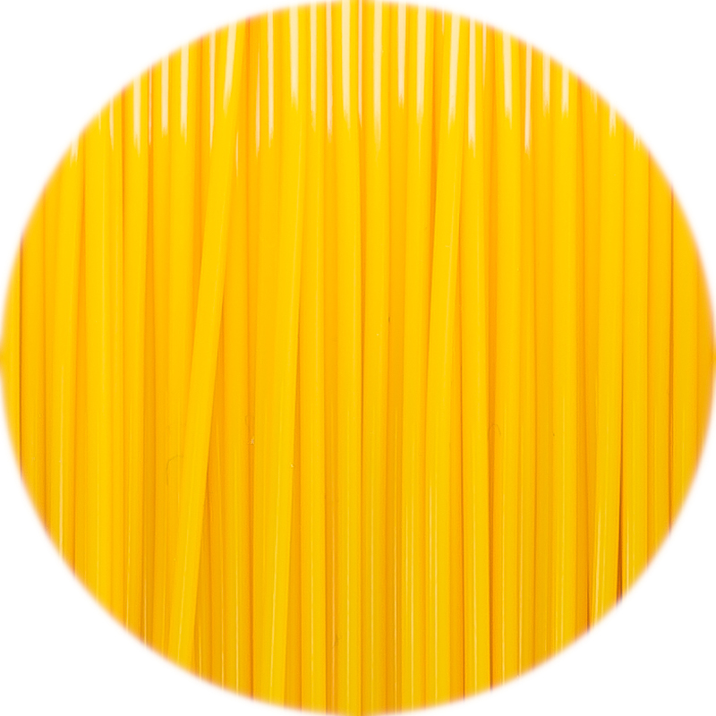 Filament 1.75 mm Fiberlogy Impact PLA Yellow (galben) - PMS 012C - 850g