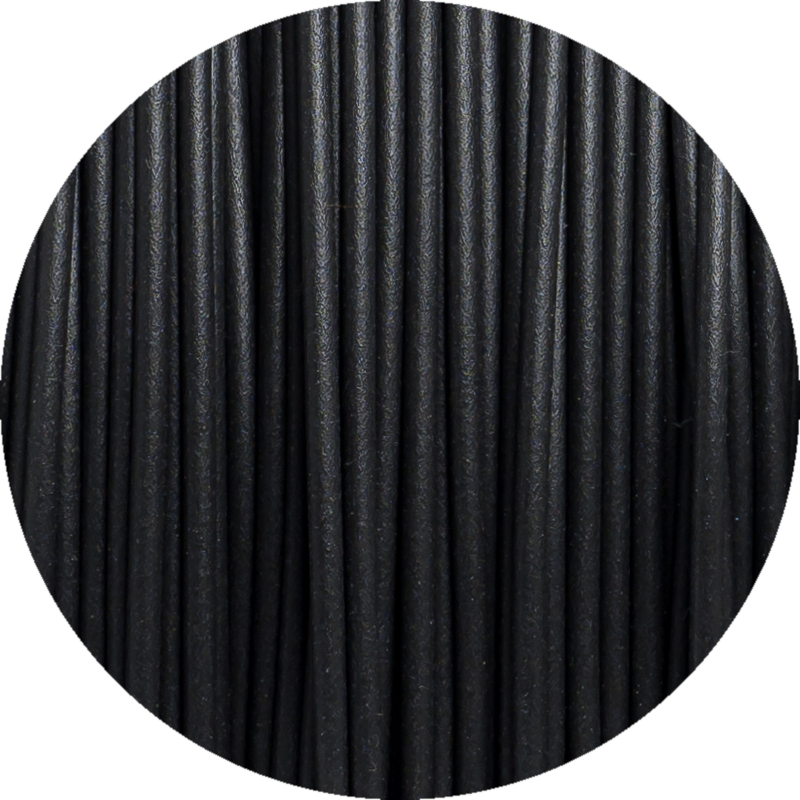 Filament 1.75 mm Fiberlogy PET-G V0 Black (negru) 850g