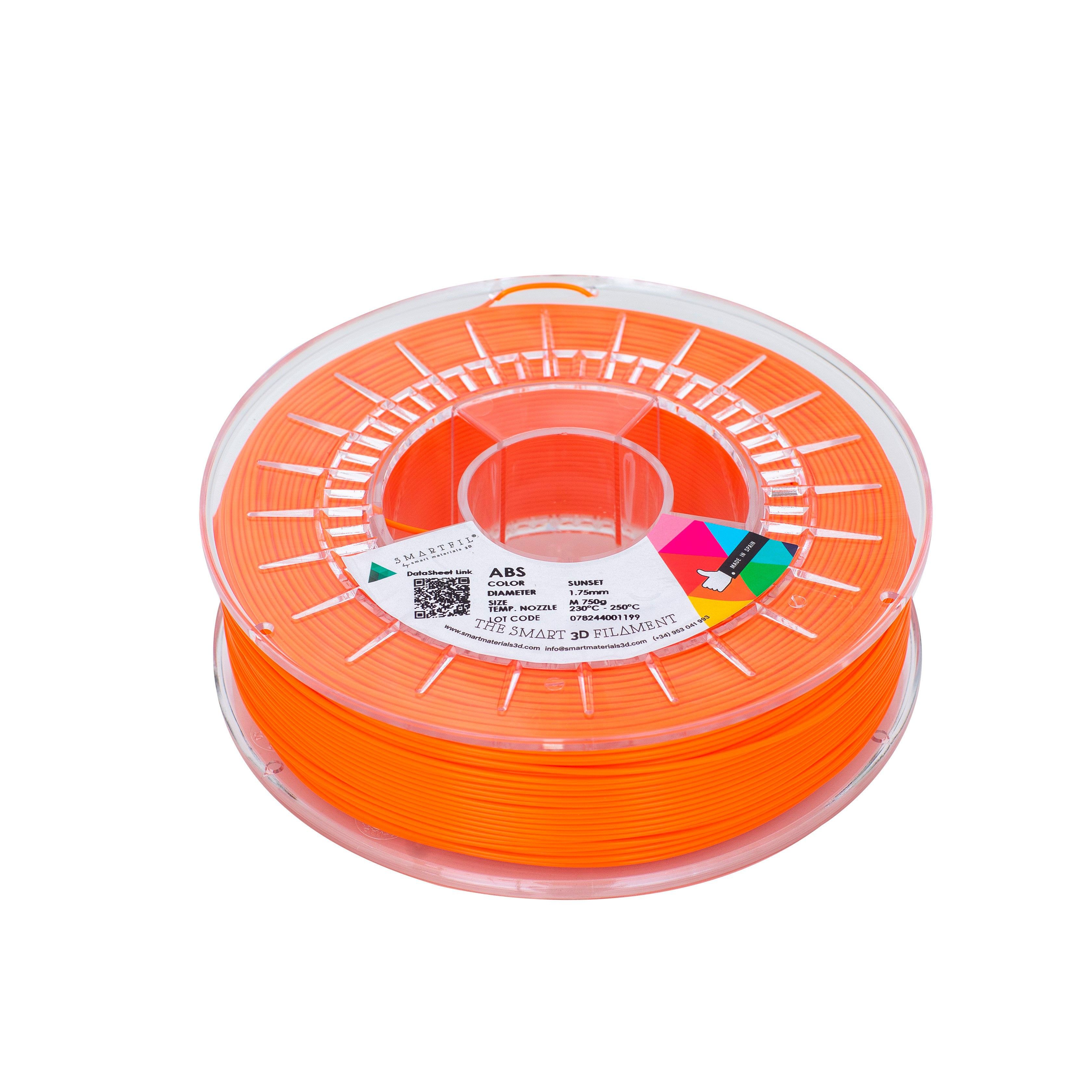 Filament SmartFil ABS Sunset (portocaliu) 750g