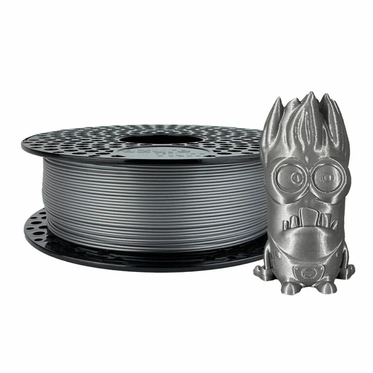 Filament 1.75 mm AzureFilm PLA Original Silver (argintiu) 1kg