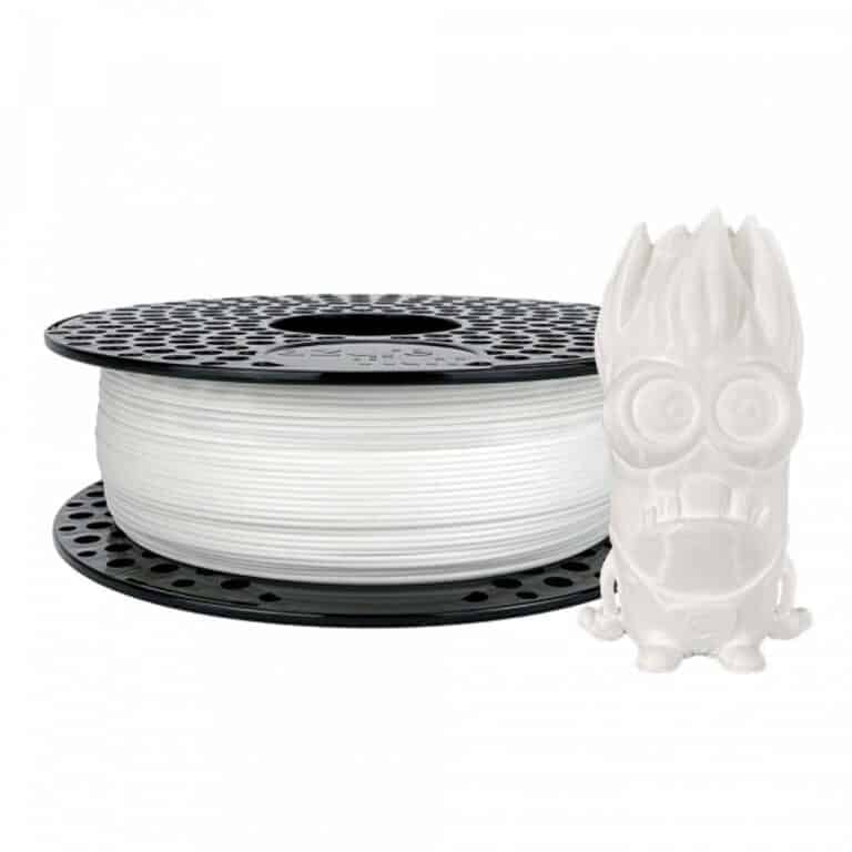 Filament 1.75 mm AzureFilm PLA Lumos Litho White (alb) 1kg