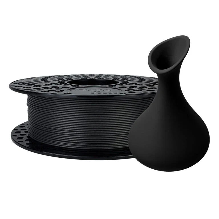 Filament 1.75 mm AzureFilm PLA Matte HS Black (negru) 1kg