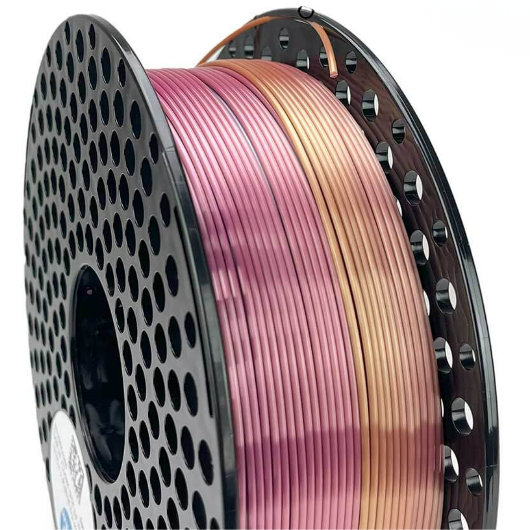 Filament 1.75 mm AzureFilm PLA Silk Rainbow Tropicana (multicolor) 1kg