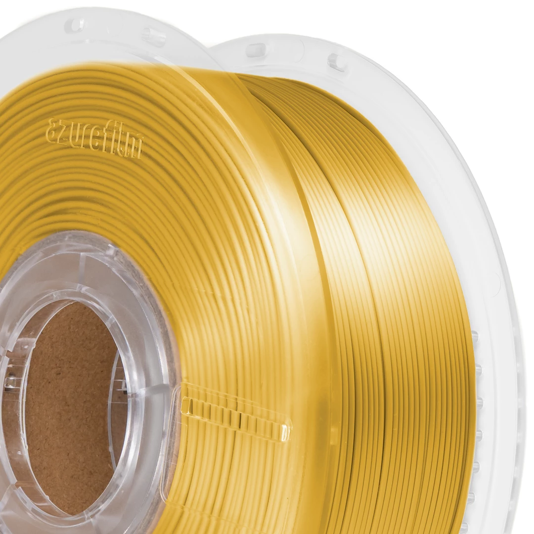 Filament 1.75 mm AzureFilm PLA Silk Gold (auriu) 1kg