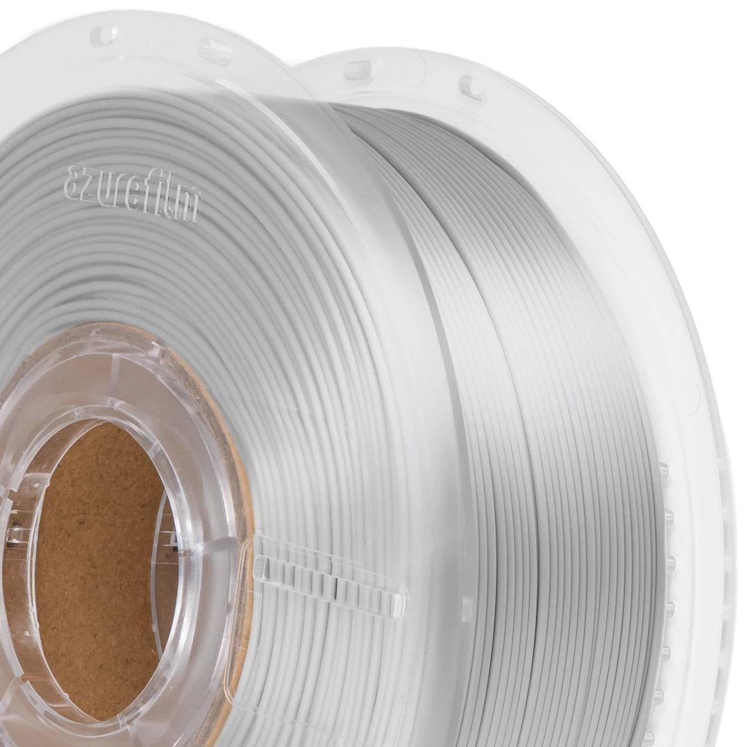 Filament 1.75 mm AzureFilm PLA Silk Silver (argintiu) 1kg