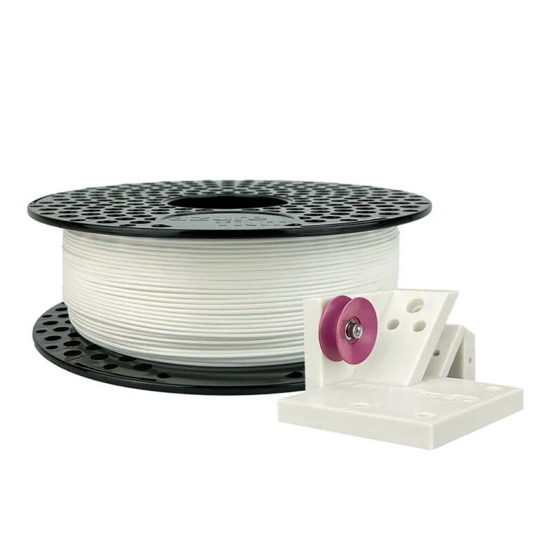 Filament 1.75 mm AzureFilm ABS Plus White (alb) 1kg
