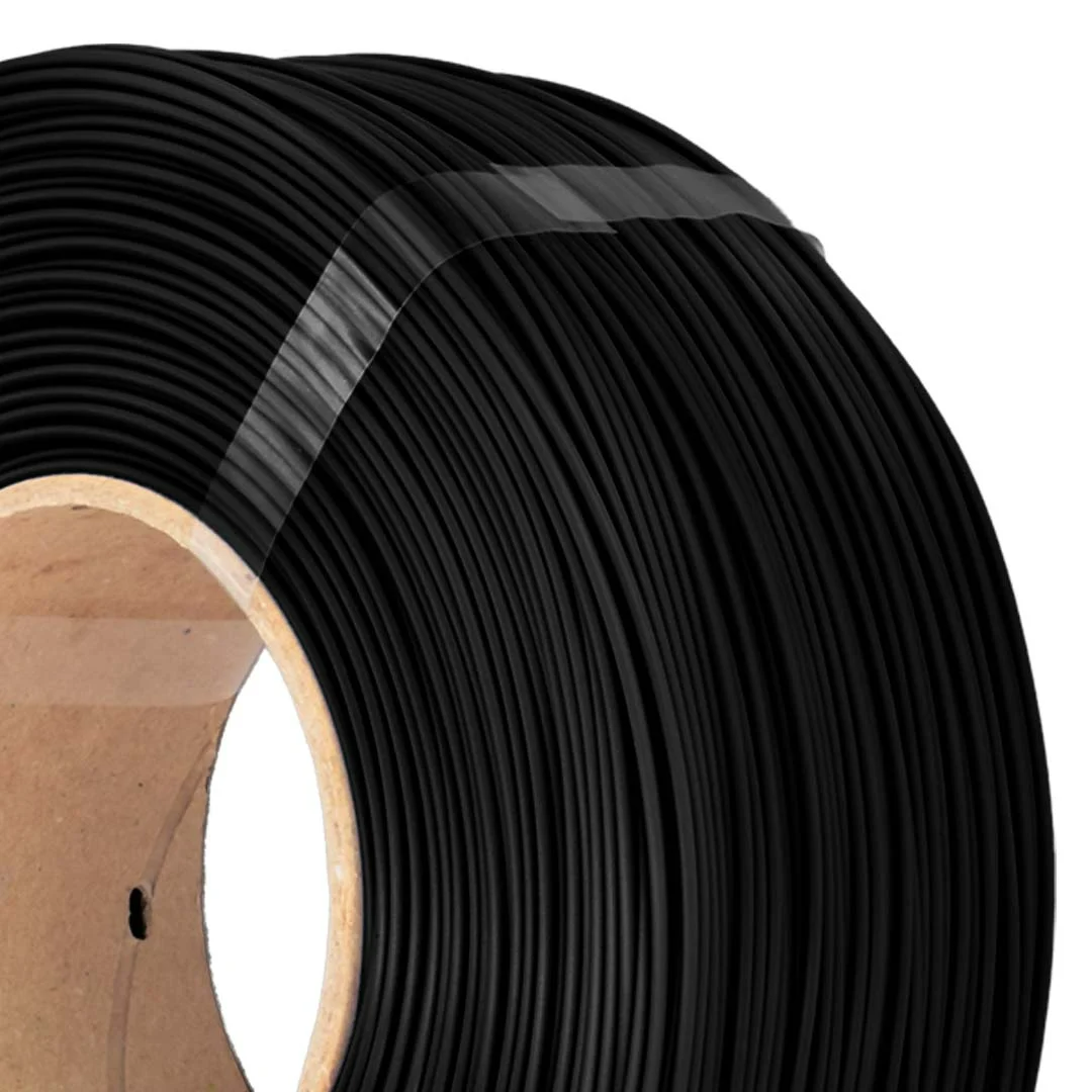 Filament 1.75 mm AzureFilm ReFill PLA Matte HS Black (negru) 1kg