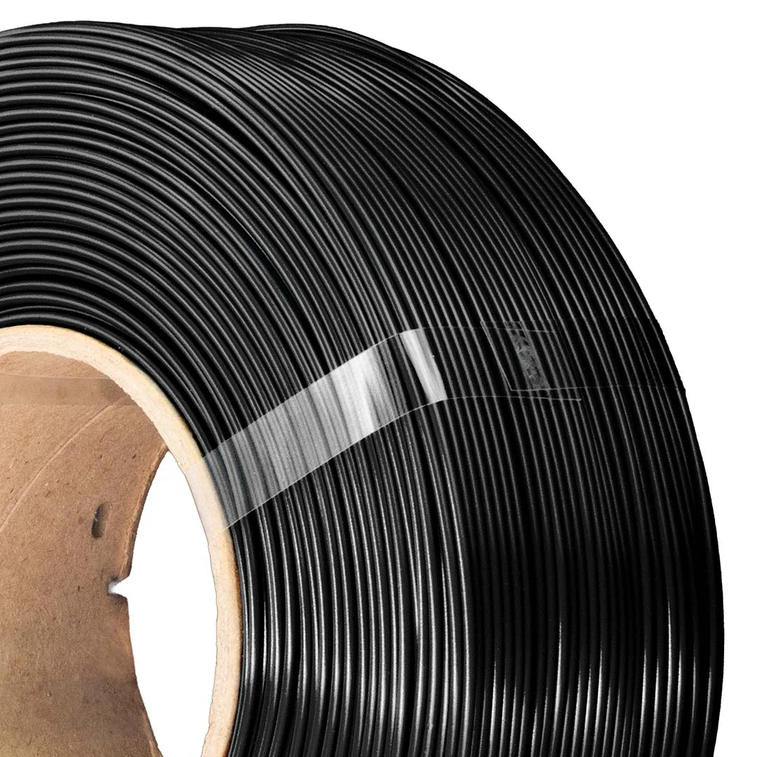 Filament 1.75 mm AzureFilm ReFill PETG Hyper Speed Black (negru) 1kg