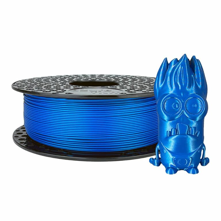 Filament 1.75 mm AzureFilm PLA Pearl Blue (albastru) 1kg