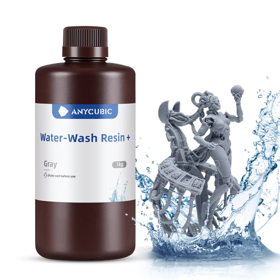 Rasina Anycubic Water-Wash Resin 2.0 Gray (gri) - 1kg