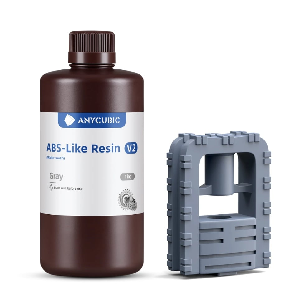 Rasina Anycubic ABS Like Resin V2 Gray (gri) - 1kg