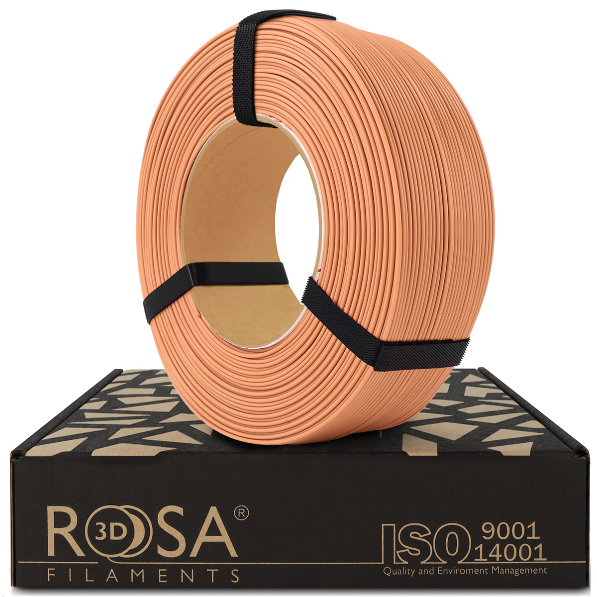Filament 1.75 mm Rosa 3D ReFill PLA Starter Tanned Skin (maro) 1kg