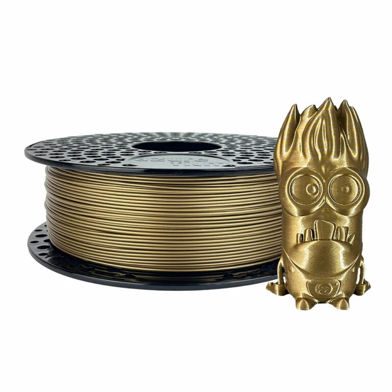 Filament 1.75 mm AzureFilm PLA Original Gold (auriu) 1kg