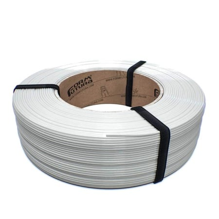 Rezerva de filament 1.75 mm FormFutura Refill AthenaX (PCTG) Traffic White (alb) 1kg