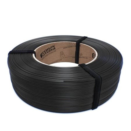 Rezerva de filament 1.75 mm FormFutura Refill EasyFil ePLA Traffic Black (negru) 1kg