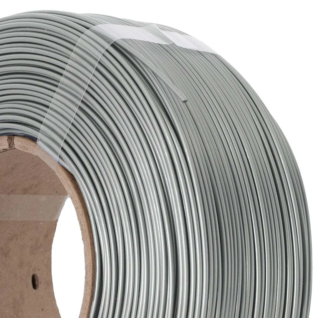 Filament 1.75 mm AzureFilm ReFill PETG Hyper Speed Silver (argintiu) 1kg