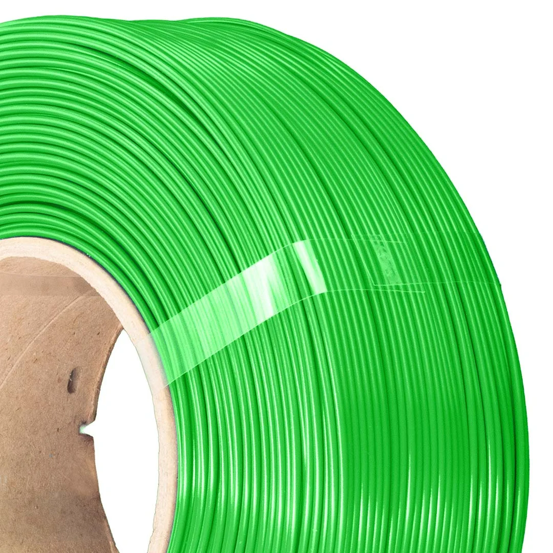 Filament 1.75 mm AzureFilm ReFill PETG Hyper Speed Grass Green (verde) 1kg