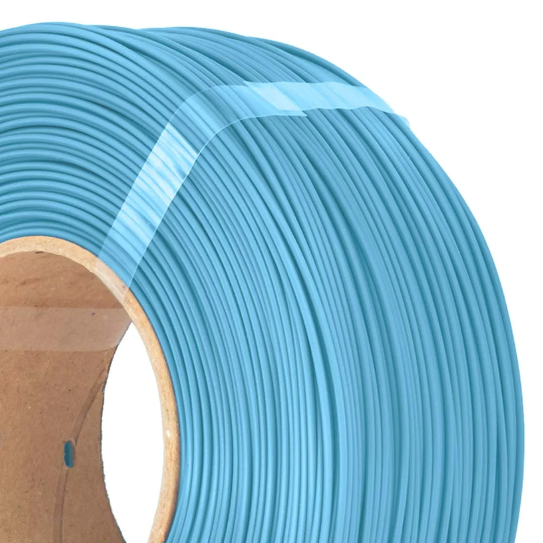 Filament 1.75 mm AzureFilm ReFill PLA Cyan (albastru) 1kg