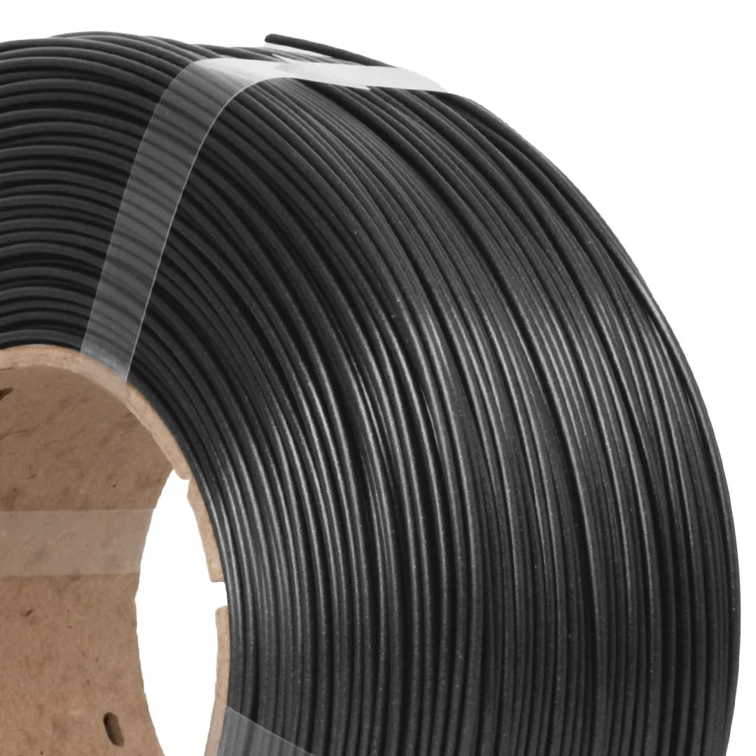 Filament 1.75 mm AzureFilm ReFill PLA Galaxy Black (negru) 1kg
