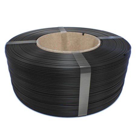Rezerva de filament 1.75 mm FormFutura Refill EasyFil ePLA Matt Black (negru) - compatibila BambuLab - 1kg