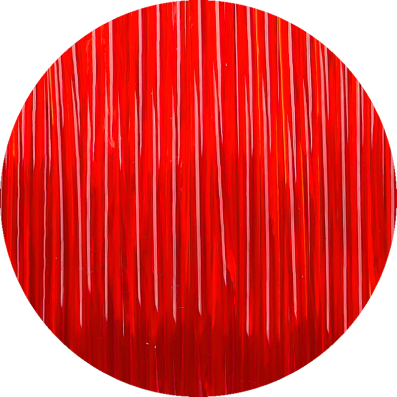Filament 1.75 mm Fiberlogy HS PLA CLEAR Orange (portocaliu transparent) 850g